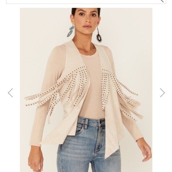 Vocal vest with a fringes - Picture 1 of 4